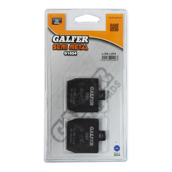 GALFER Brake pad fd206